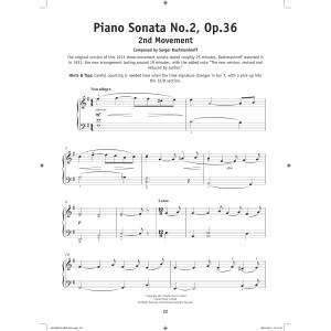 Prelude Sonata No. 2 Op. 36 - 2nd Movement