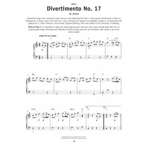 Minuet From Divertimento No. 17 K334