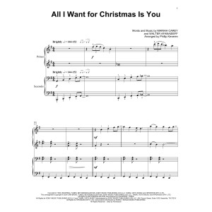 All I Want For Christmas Is You (arr. Phillip Keveren)