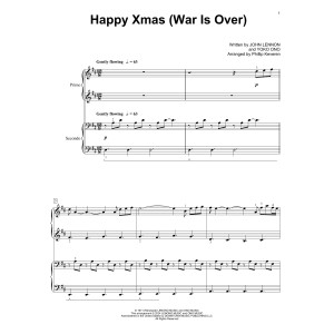 Happy Xmas (War Is Over) (arr. Phillip Keveren)