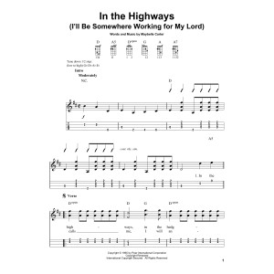 In The Highways (I'll Be Somewhere Working For My Lord)