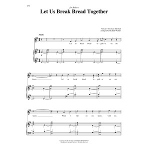 Let Us Break Bread Together