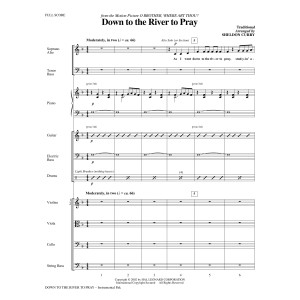 Down To The River To Pray - Full Score