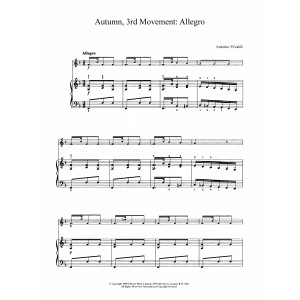 Autumn (from The Four Seasons), 3rd Movement