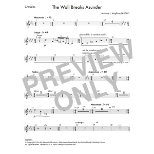The Wall Breaks Asunder - Crotales