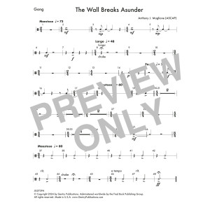 The Wall Breaks Asunder - Gong