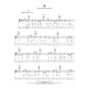 If (arr. Bobby Westfall)