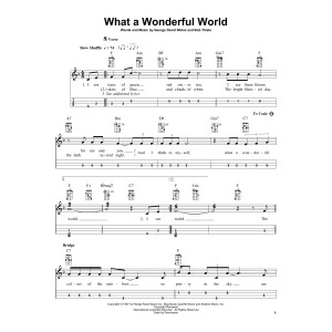 What A Wonderful World (arr. Bobby Westfall)