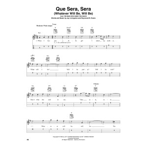 Que Sera, Sera (Whatever Will Be, Will Be)