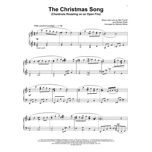 The Christmas Song (Chestnuts Roasting On An Open Fire) (arr. Melody Bober)