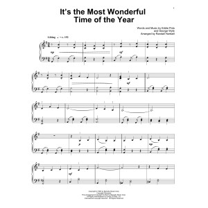 It's The Most Wonderful Time Of The Year (arr. Randall Hartsell)