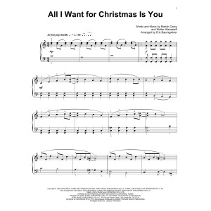 All I Want For Christmas Is You (arr. Eric Baumgartner)