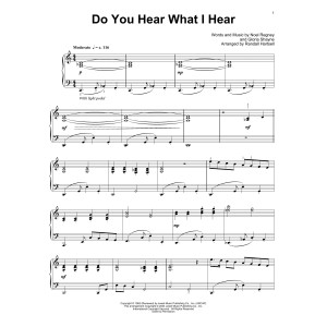 Do You Hear What I Hear (arr. Randall Hartsell)