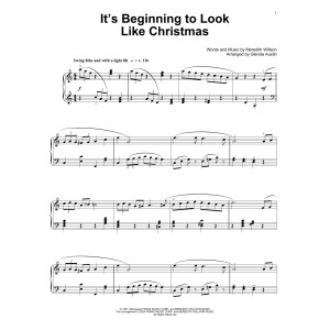 It's Beginning To Look Like Christmas (arr. Glenda Austin)