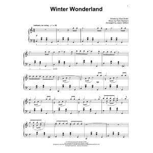 Winter Wonderland (arr. Jason Sifford)