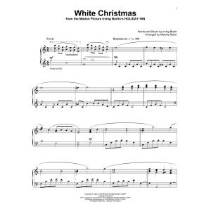White Christmas (arr. Melody Bober)