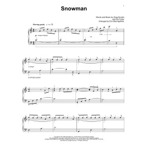 Snowman (arr. Eric Baumgartner)