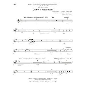 Call To Commitment - Oboe