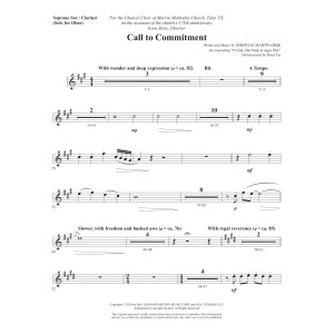 Call To Commitment - Soprano Sax/Clarinet(sub oboe)