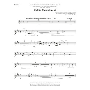 Call To Commitment - Horn 1 & 2