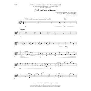 Call To Commitment - Viola