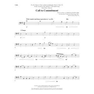 Call To Commitment - Cello