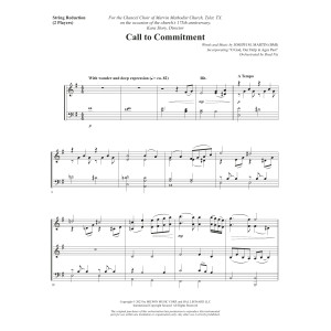 Call To Commitment - Keyboard String Reduction