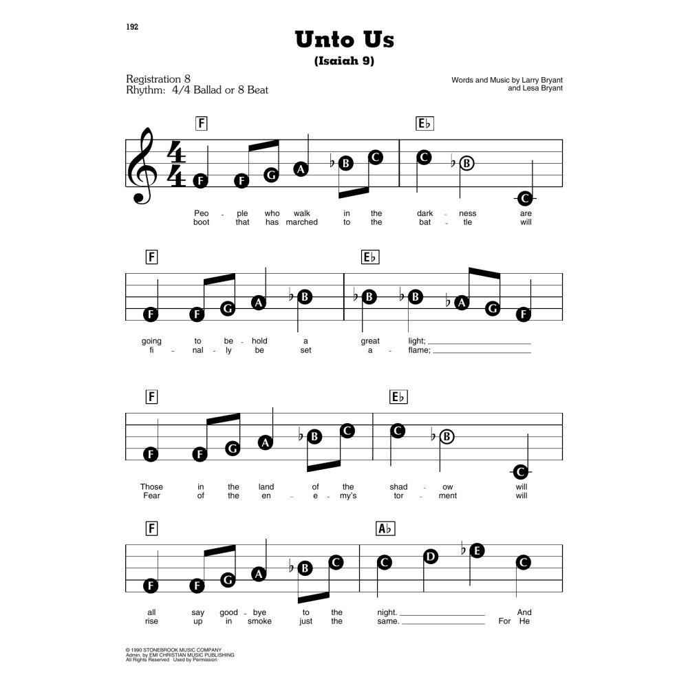 Unto Us (Isaiah 9)