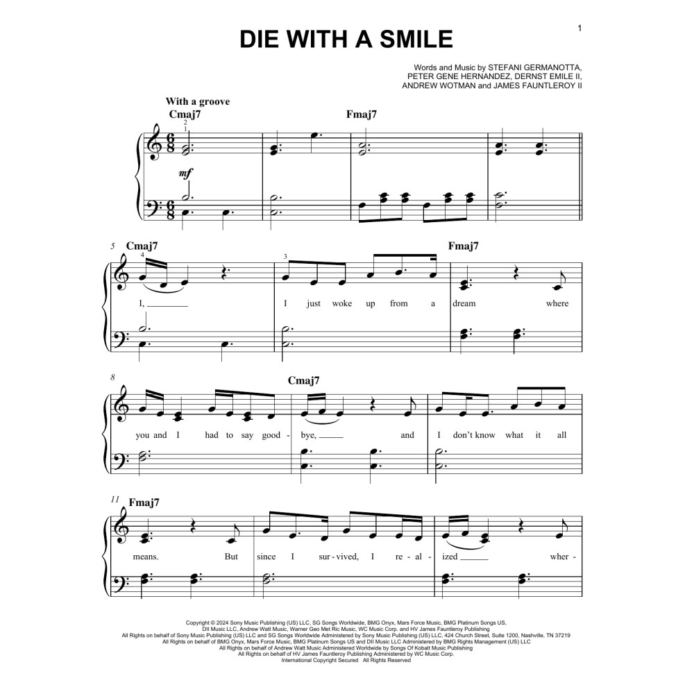 Die With A Smile