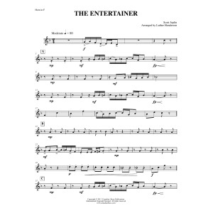 The Entertainer - F Horn