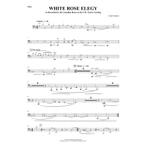 White Rose Elegy - Tuba