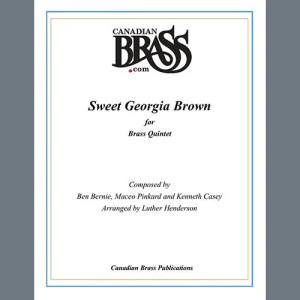 Sweet Georgia Brown - Full Score