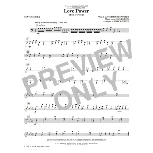 Love Power (from Disenchanted) (arr. Mark Brymer) - Synthesizer II