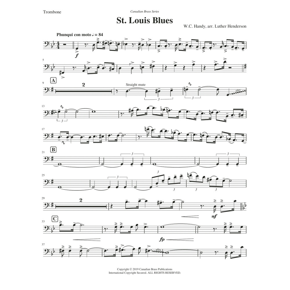St. Louis Blues - Trombone
