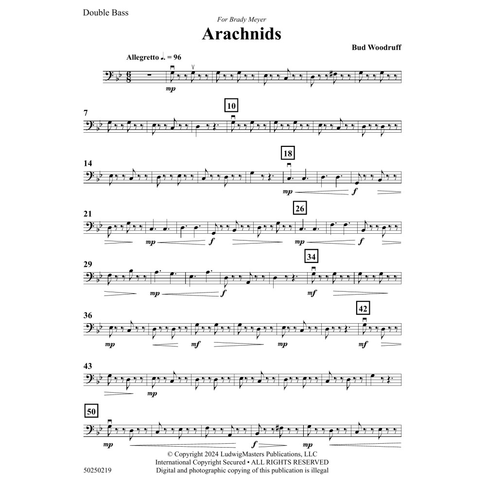 Arachnids - Double Bass