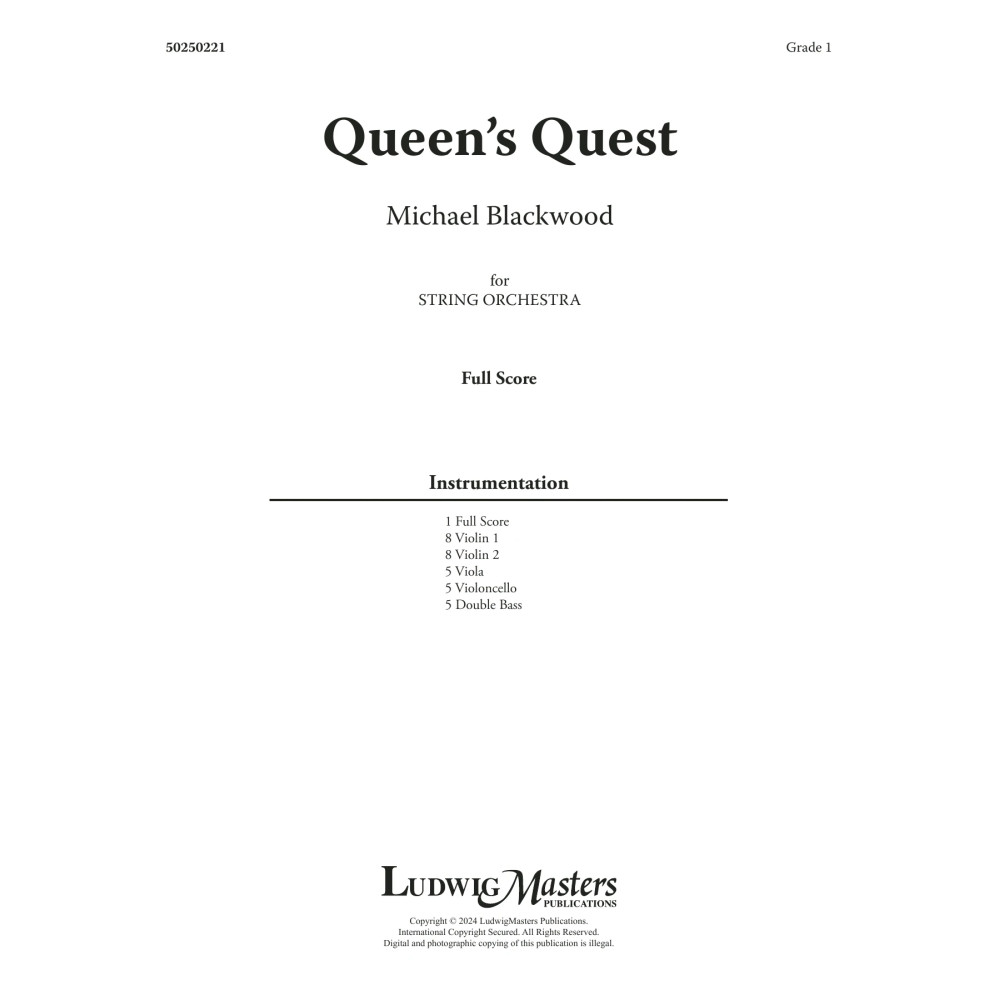 Queen's Quest - Full Score