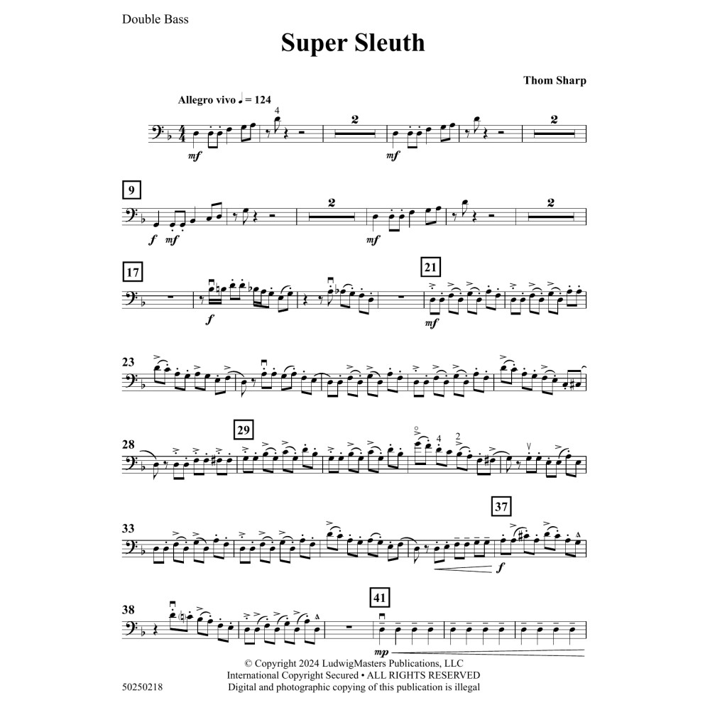 Super Sleuth - Double Bass