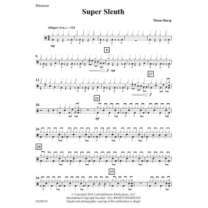 Super Sleuth - Drum Set
