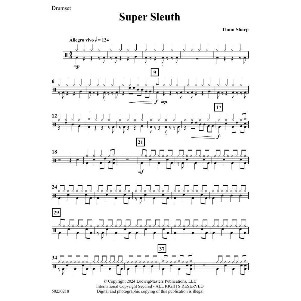 Super Sleuth - Drum Set