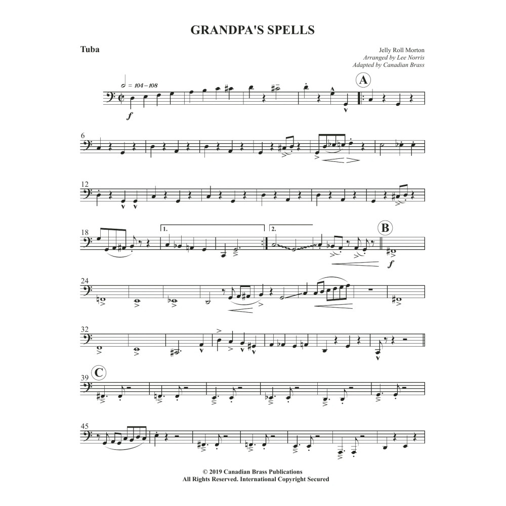 Grandpa's Spells - Tuba
