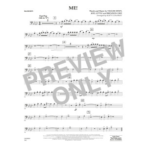 Me! (arr. Matt Conaway) - Bassoon