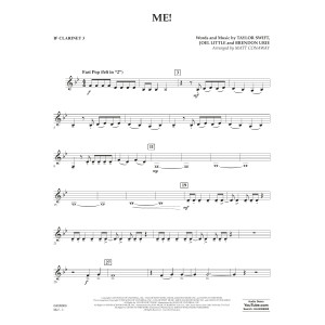 Me! (arr. Matt Conaway) - Bb Clarinet 3
