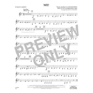Me! (arr. Matt Conaway) - Bb Bass Clarinet