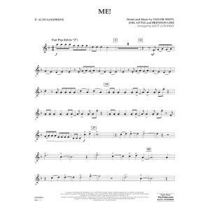 Me! (arr. Matt Conaway) - Alto Saxophone