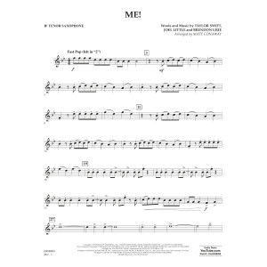 Me! (arr. Matt Conaway) - Bb Tenor Saxophone