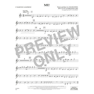 Me! (arr. Matt Conaway) - Eb Baritone Saxophone