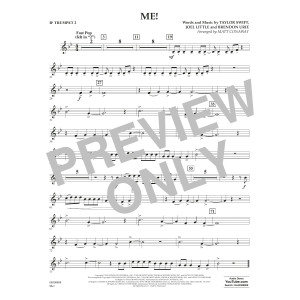 Me! (arr. Matt Conaway) - Bb Trumpet 2