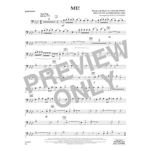 Me! (arr. Matt Conaway) - Baritone B.C.