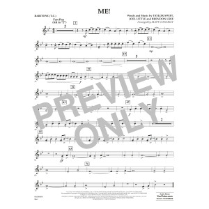 Me! (arr. Matt Conaway) - Baritone T.C.