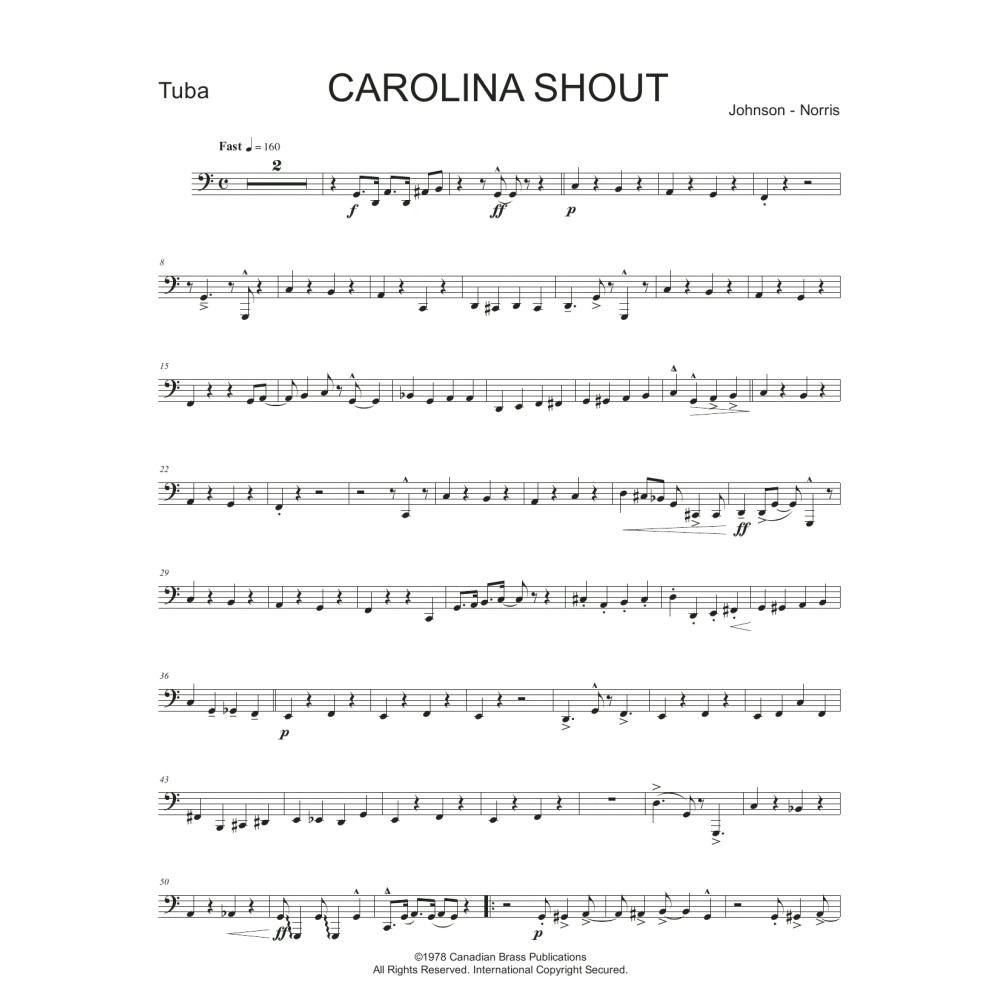 Carolina Shout - Tuba